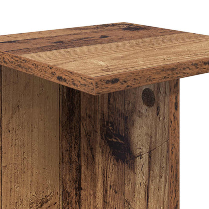 Plant Stand 2 pcs Old Wood 25 x 25.5 x 60.5 cm Engineered Wood