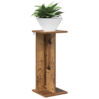 Plant Stand 2 pcs Old Wood 25 x 25.5 x 60.5 cm Engineered Wood