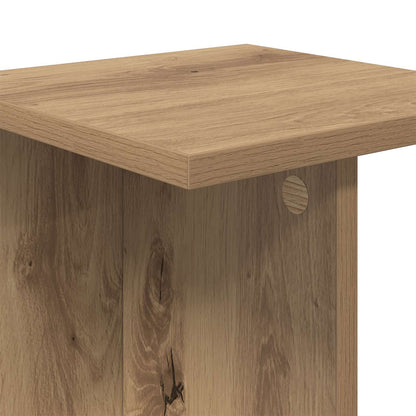 Plant Stand 2 pcs Artisan Oak 25 x 25.5 x 60.5 cm