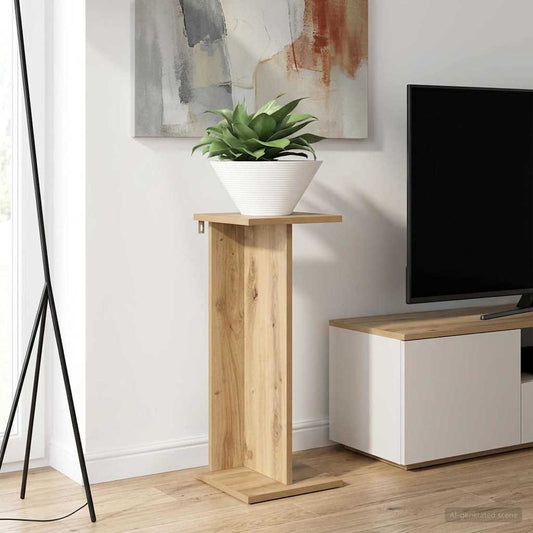 Plant Stand 2 pcs Artisan Oak 25 x 25.5 x 60.5 cm