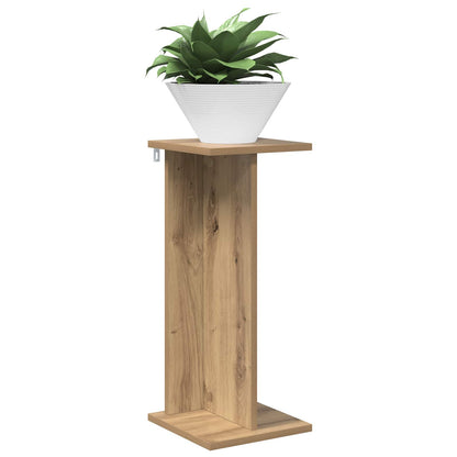Plant Stand 2 pcs Artisan Oak 25 x 25.5 x 60.5 cm