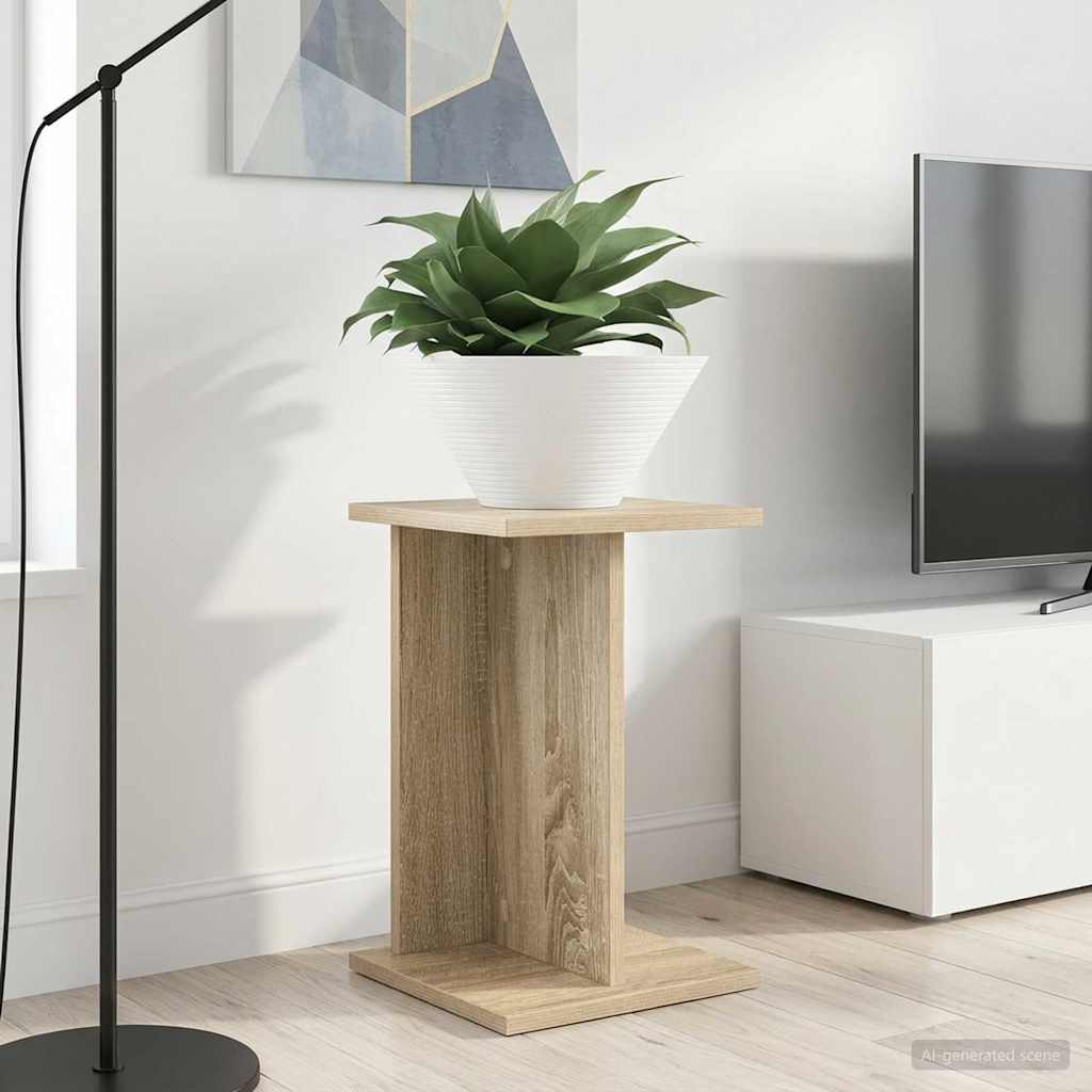 Plant Stand 2 pcs Sonoma Oak 25 x 25.5 x 40.5 cm