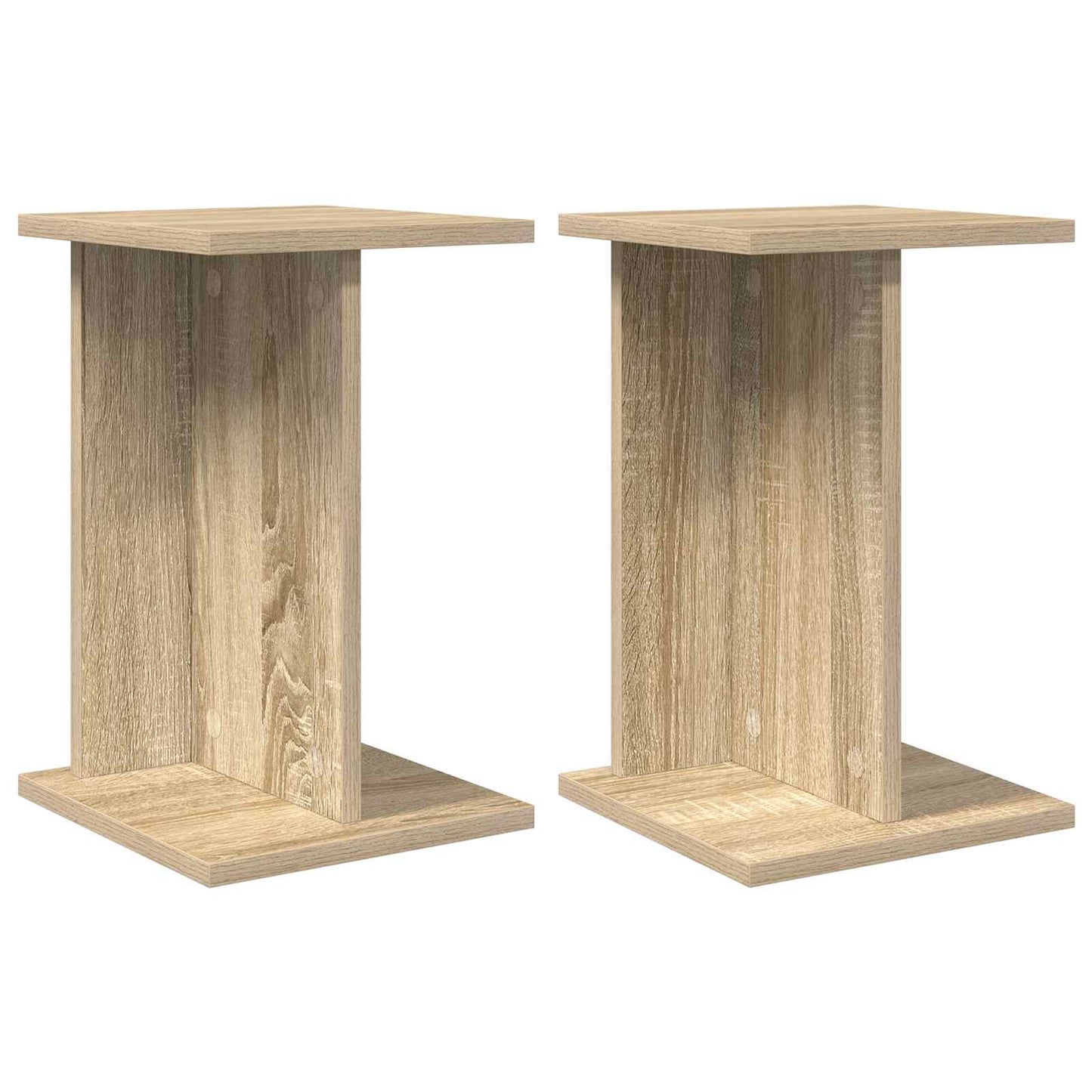 Plant Stand 2 pcs Sonoma Oak 25 x 25.5 x 40.5 cm