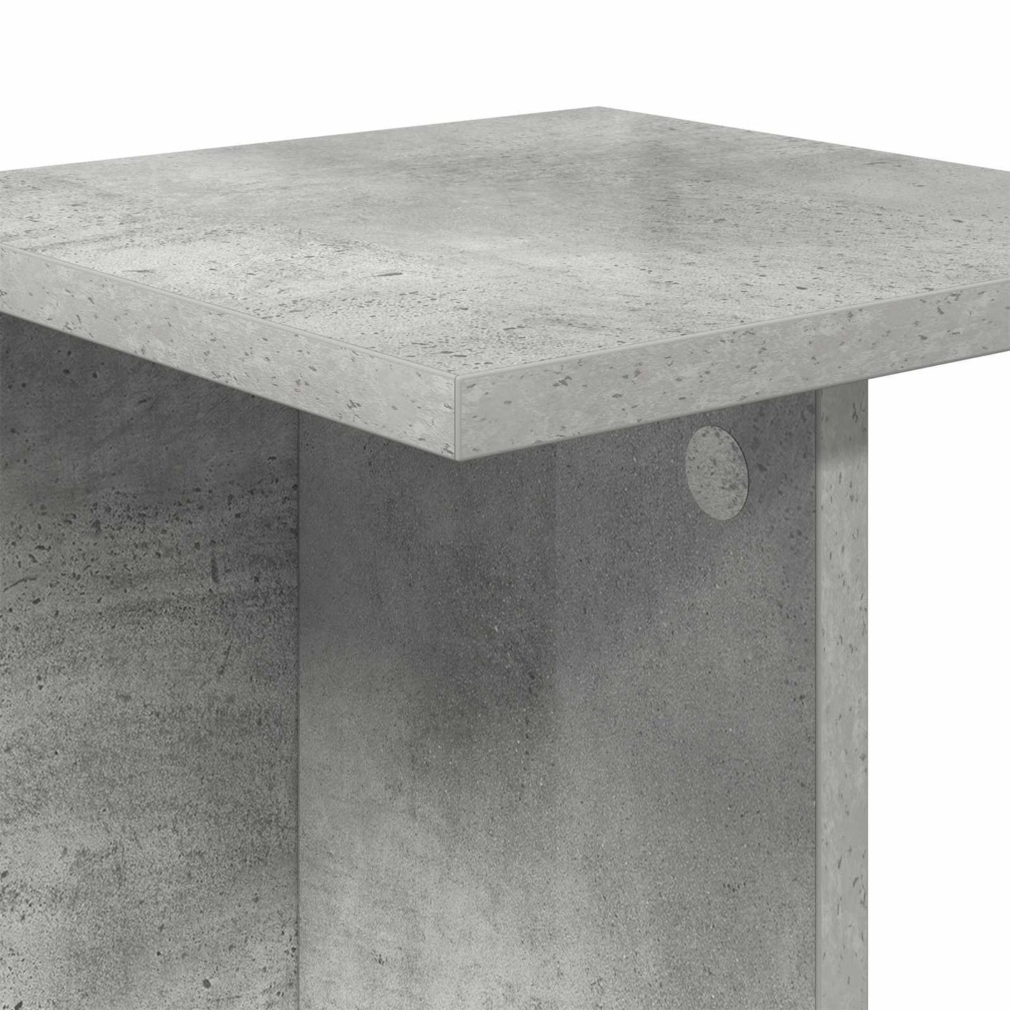 Plant Stand 2 pcs Concrete Grey 25 x 25.5 x 40.5 cm