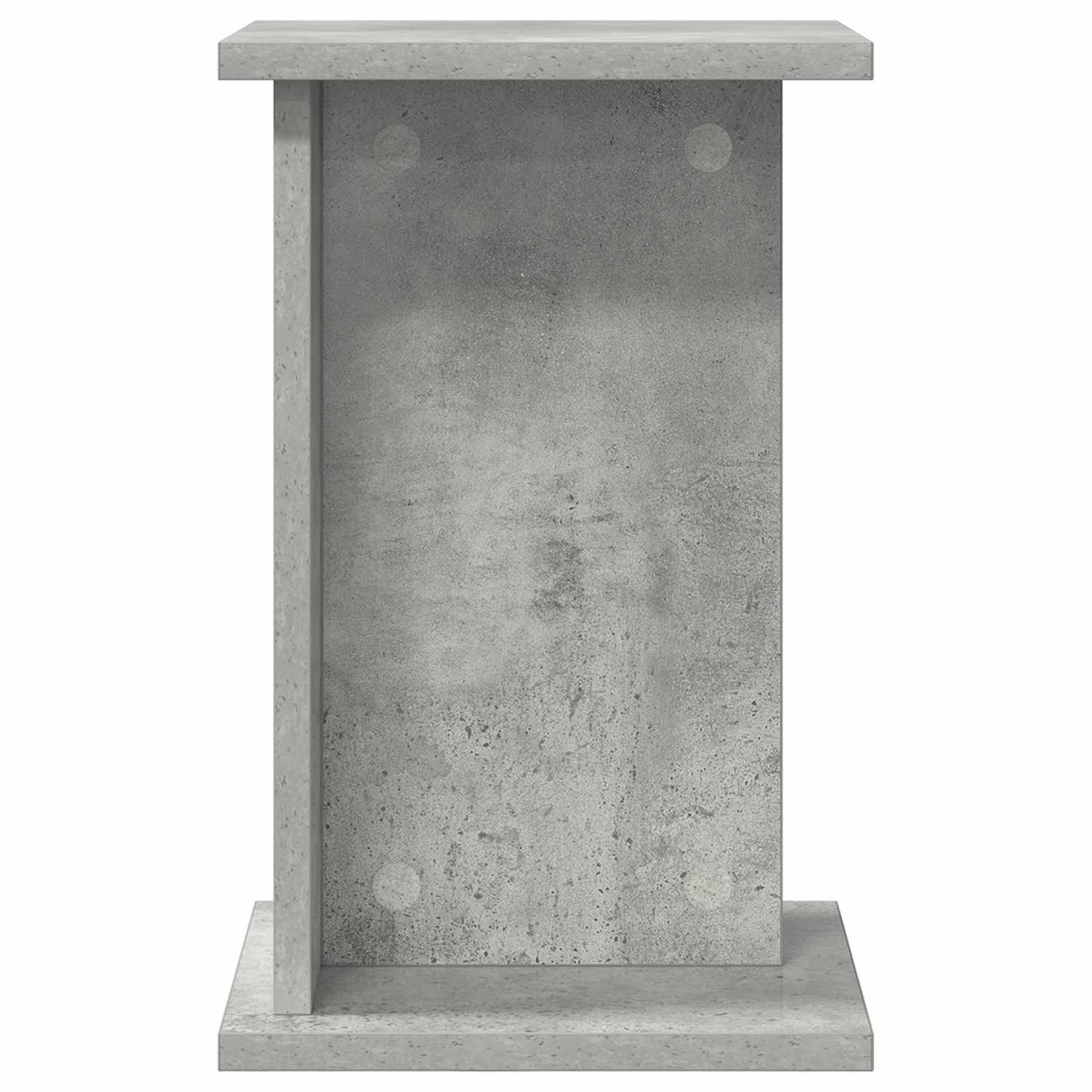 Plant Stand 2 pcs Concrete Grey 25 x 25.5 x 40.5 cm