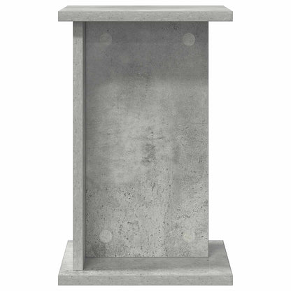 Plant Stand 2 pcs Concrete Grey 25 x 25.5 x 40.5 cm