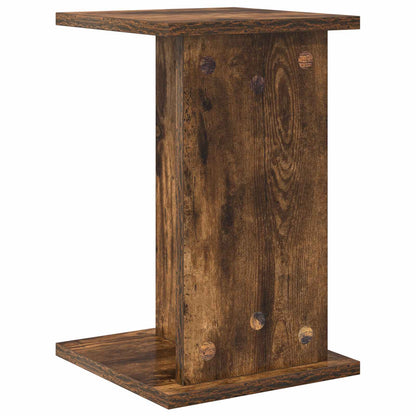 Plant Stand 2 pcs Smoked Oak 25 x 25.5 x 40.5 cm