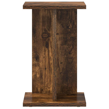 Plant Stand 2 pcs Smoked Oak 25 x 25.5 x 40.5 cm