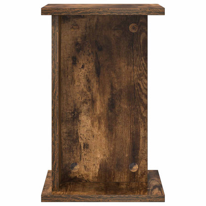 Plant Stand 2 pcs Smoked Oak 25 x 25.5 x 40.5 cm