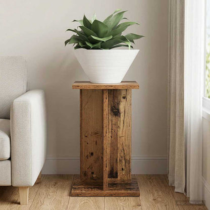 Plant Stand Old Wood 25 x 25.5 x 40.5 cm Engineered Wood