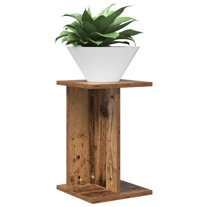 Plant Stand Old Wood 25 x 25.5 x 40.5 cm Engineered Wood