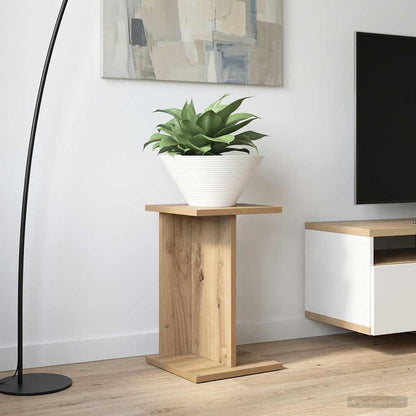 Plant Stand 2 pcs Artisan Oak 25 x 25.5 x 40.5 cm