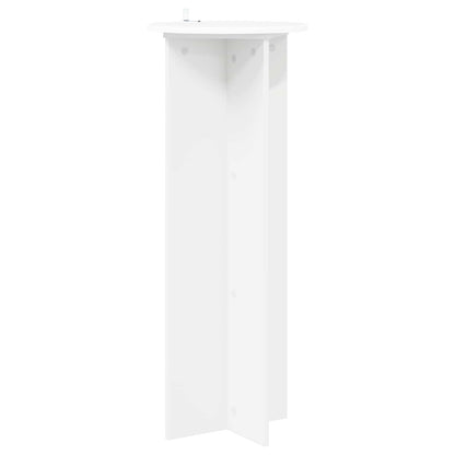 Plant Stand 2 pcs White Ø40 x 100 cm Engineered Wood