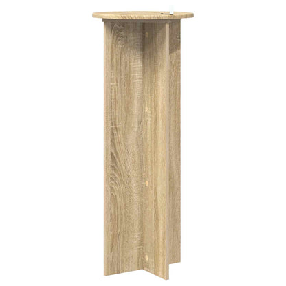 Plant Stand 2 pcs Sonoma Oak Ø40 x 100 cm Engineered Wood