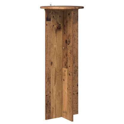 Plant Stand 2 pcs Old Wood Ø40 x 100 cm Engineered Wood