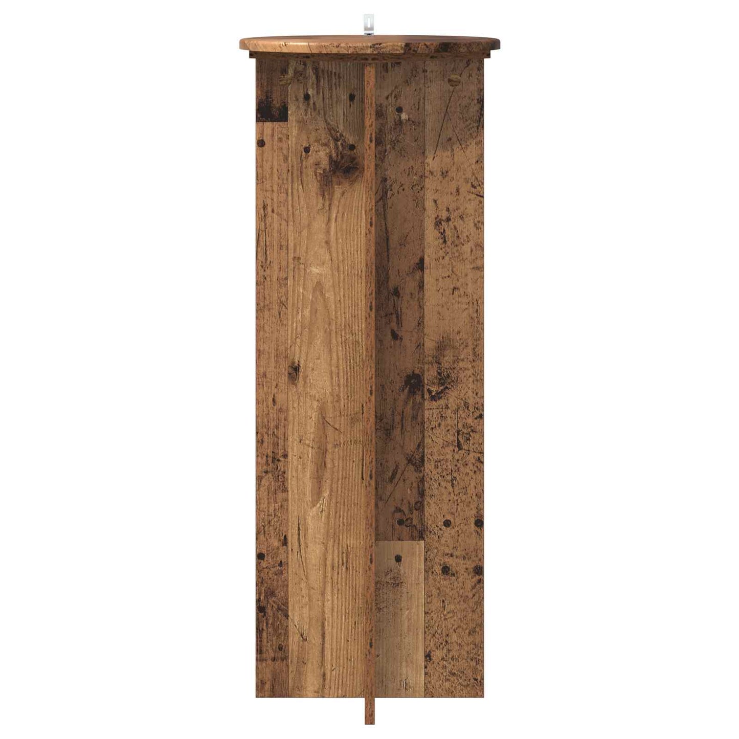 Plant Stand 2 pcs Old Wood Ø40 x 100 cm Engineered Wood