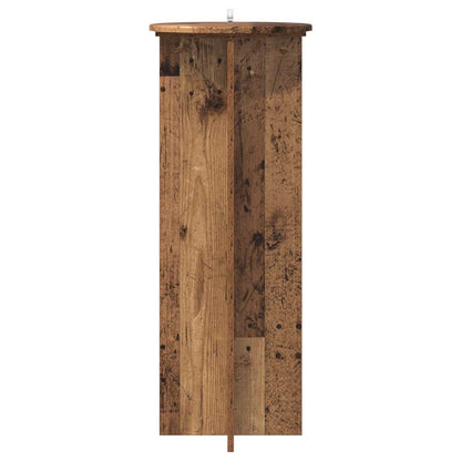 Plant Stand 2 pcs Old Wood Ø40 x 100 cm Engineered Wood