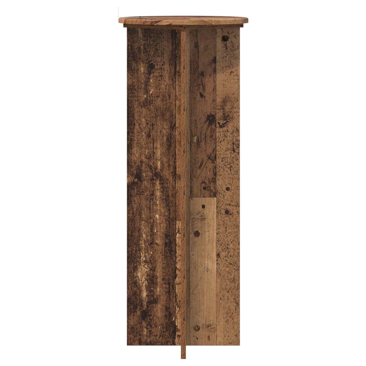 Plant Stand 2 pcs Old Wood Ø40 x 100 cm Engineered Wood
