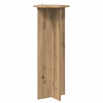 Plant Stand 2 pcs Artisan Oak Ø40 x 100 cm Engineered Wood