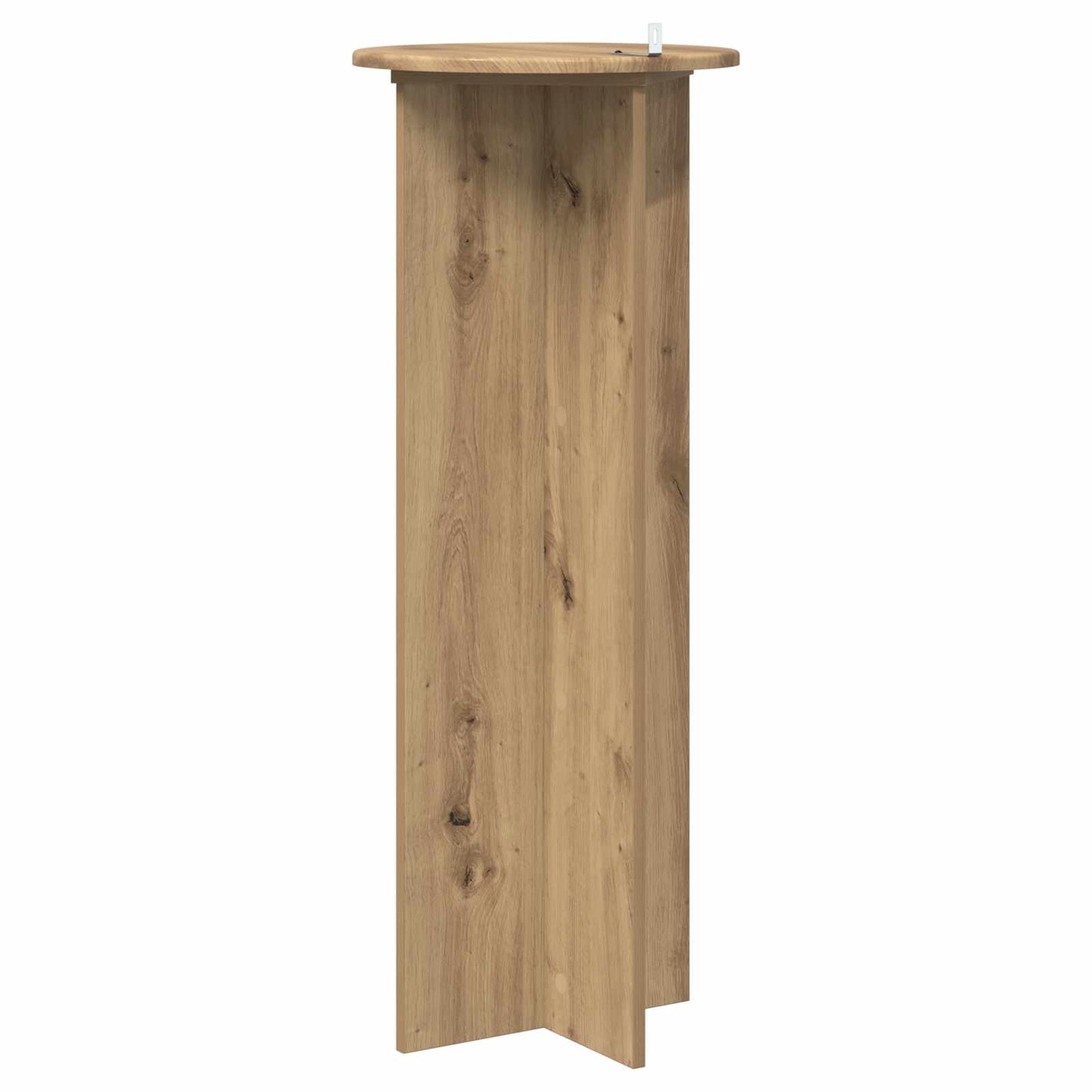 Plant Stand 2 pcs Artisan Oak Ø40 x 100 cm Engineered Wood