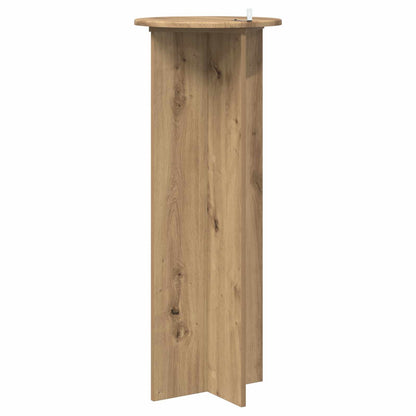 Plant Stand 2 pcs Artisan Oak Ø40 x 100 cm Engineered Wood