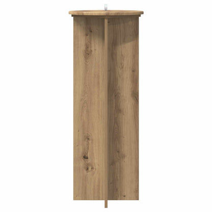 Plant Stand 2 pcs Artisan Oak Ø40 x 100 cm Engineered Wood