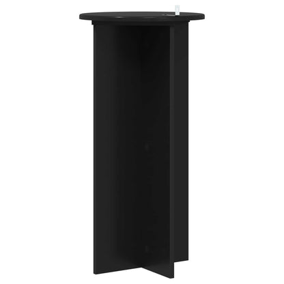 Plant Stand 2 pcs Black 40 x 40 x 80 cm Engineered Wood