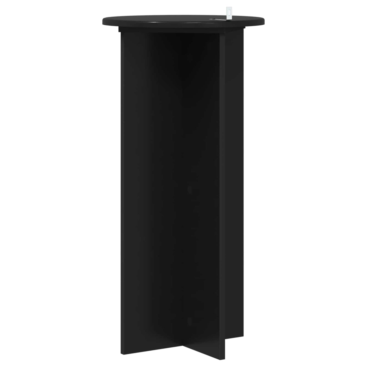 Plant Stand 2 pcs Black 40 x 40 x 80 cm Engineered Wood