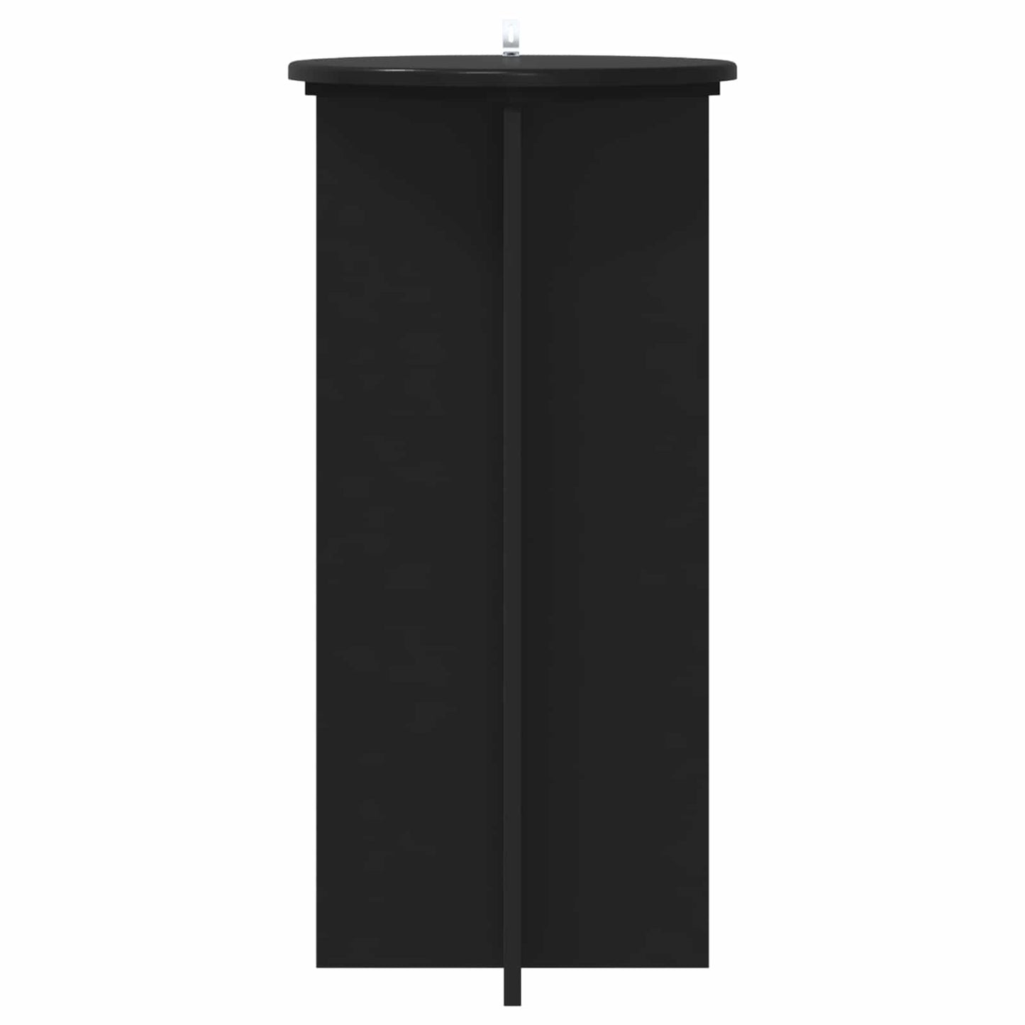 Plant Stand 2 pcs Black 40 x 40 x 80 cm Engineered Wood