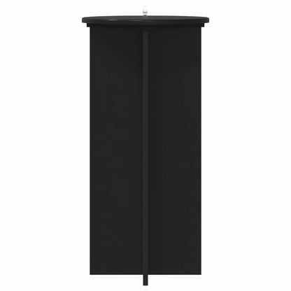 Plant Stand 2 pcs Black 40 x 40 x 80 cm Engineered Wood