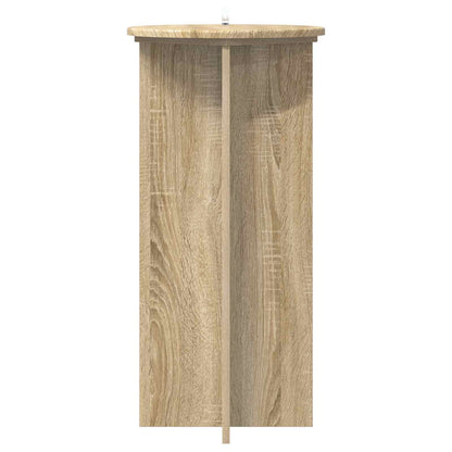 Plant Stand 2 pcs Sonoma Oak 40 x 40 x 80 cm Engineered Wood