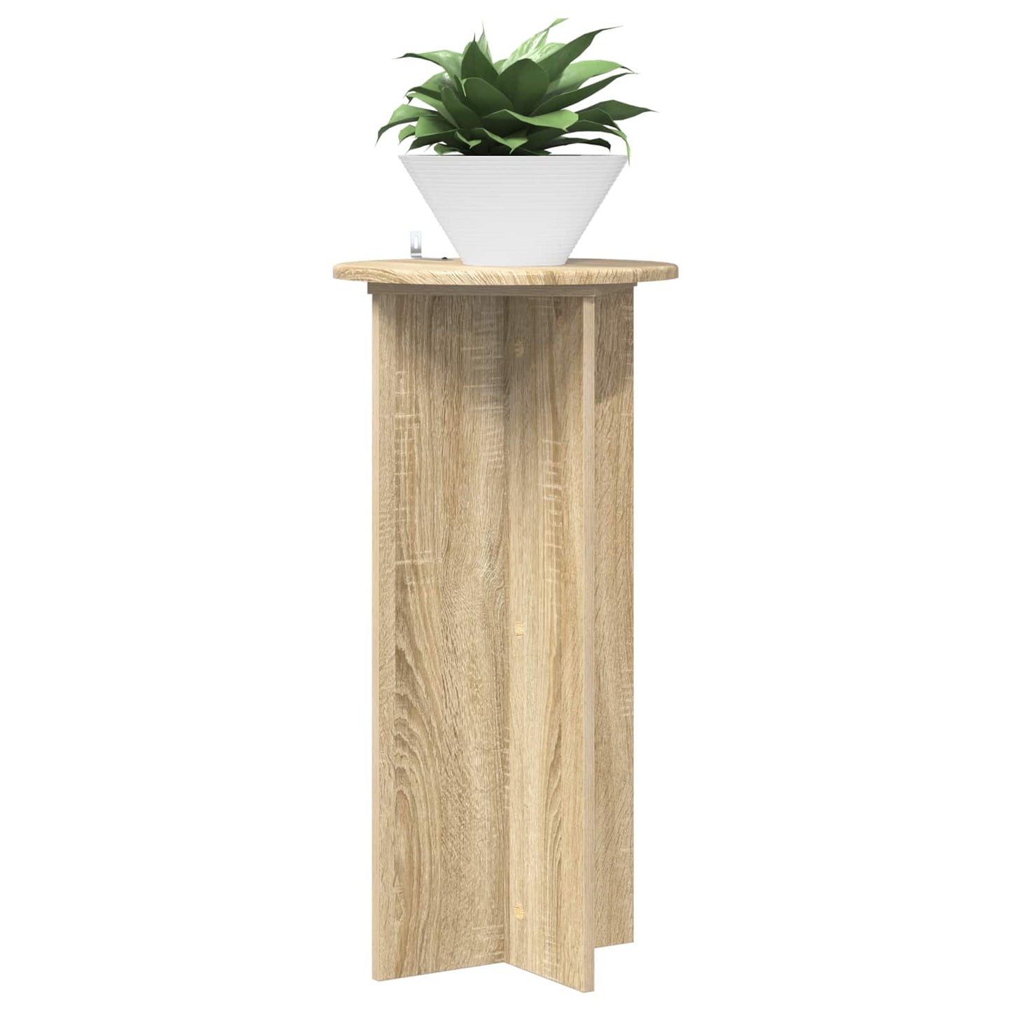 Plant Stand 2 pcs Sonoma Oak 40 x 40 x 80 cm Engineered Wood