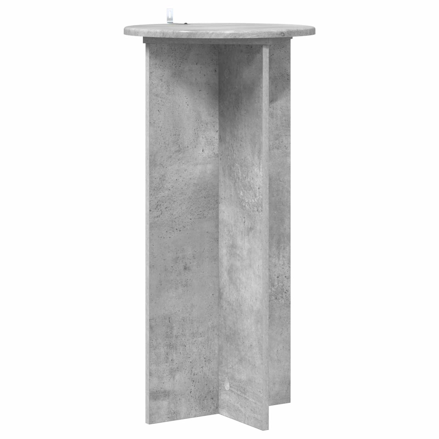 Plant Stand 2 pcs Concrete Grey 40 x 40 x 80 cm Engineered Wood