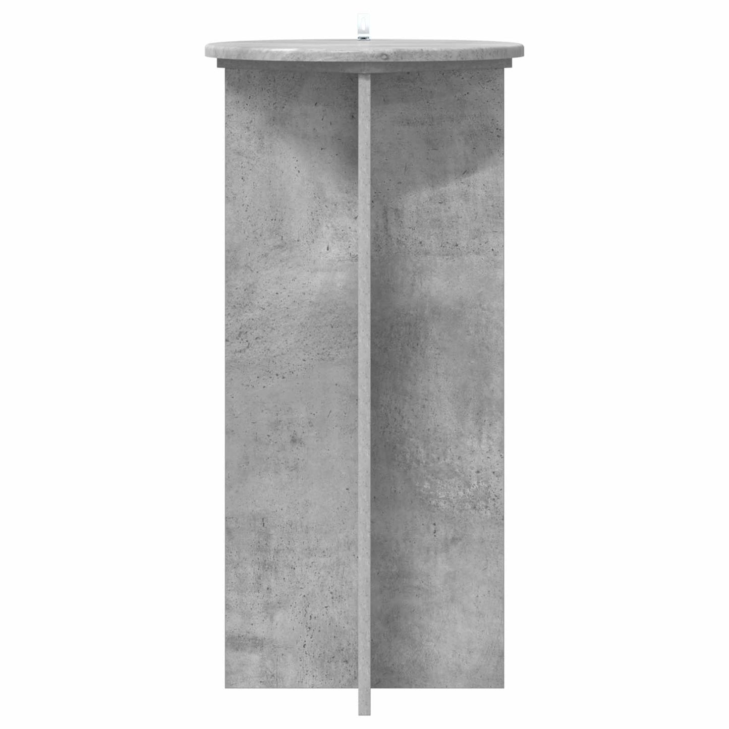 Plant Stand 2 pcs Concrete Grey 40 x 40 x 80 cm Engineered Wood