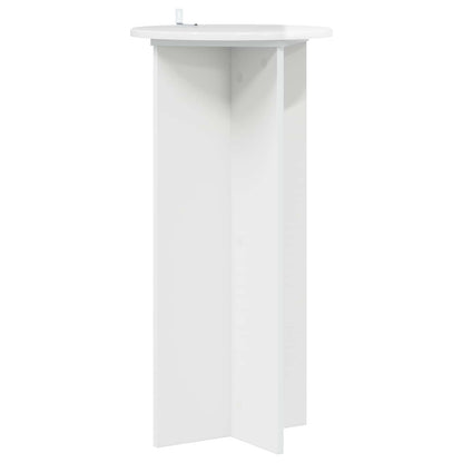 Plant Stand 2 pcs High Gloss White 40 x 40 x 80 cm