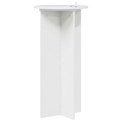 Plant Stand 2 pcs High Gloss White 40 x 40 x 80 cm