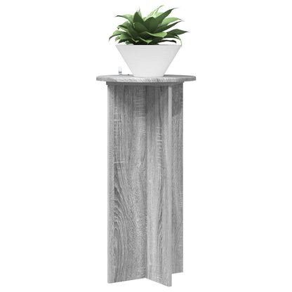 Plant Stand 2 pcs Grey Sonoma 40 x 40 x 80 cm Engineered Wood