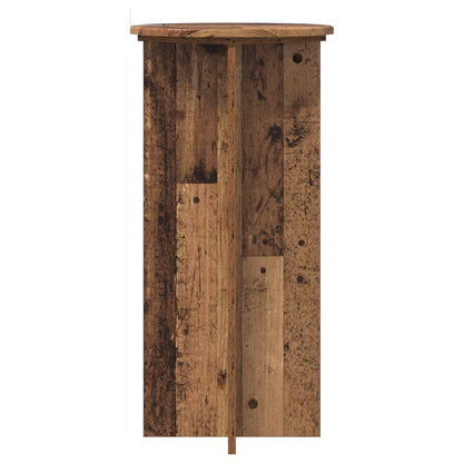 Plant Stand 2 pcs Old Wood 40 x 40 x 80 cm Engineered Wood