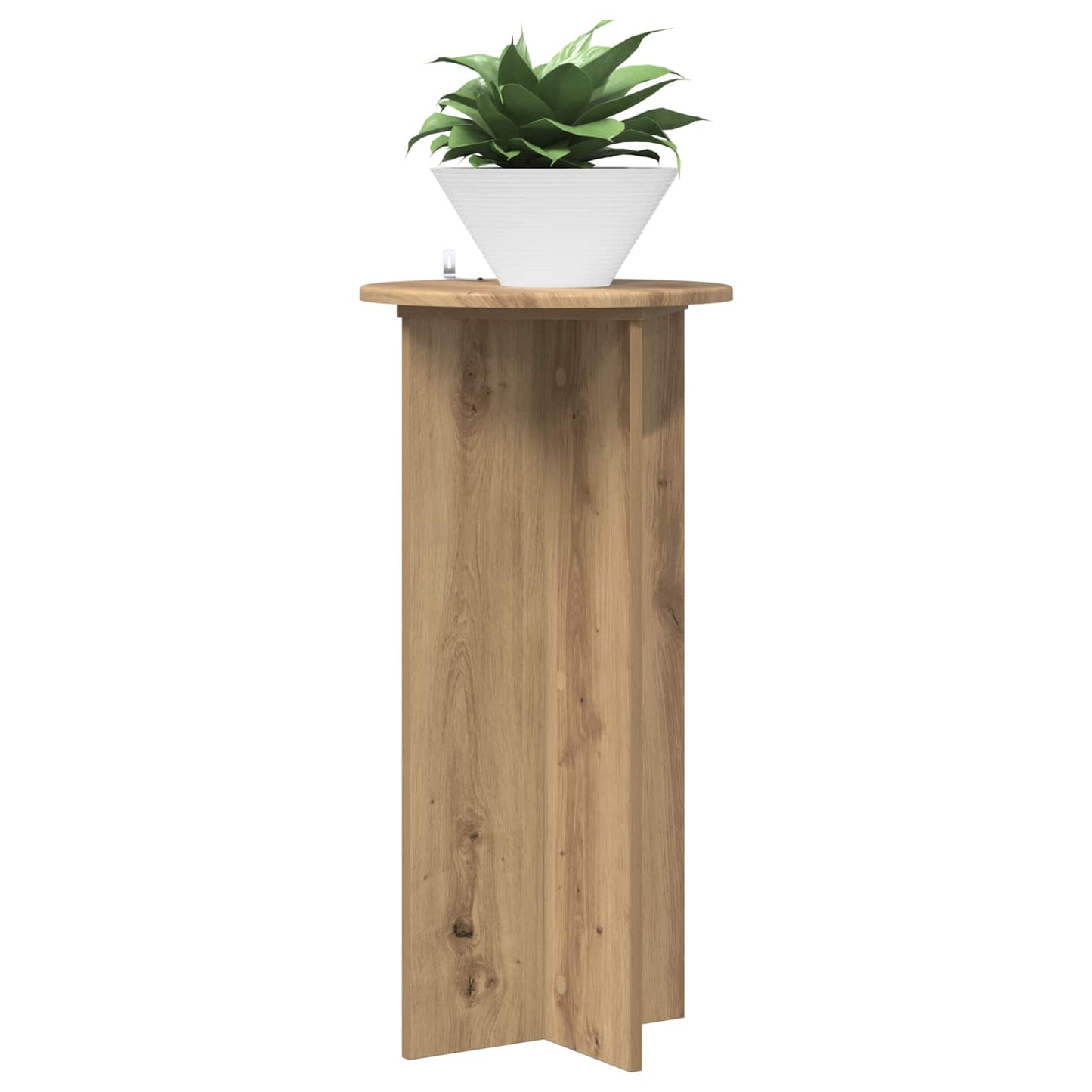Plant Stand 2 pcs Artisan Oak 40 x 40 x 80 cm Engineered Wood