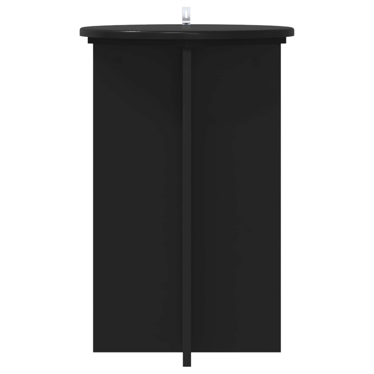 Plant Stand 2 pcs Black Ø40 x 60 cm Engineered Wood