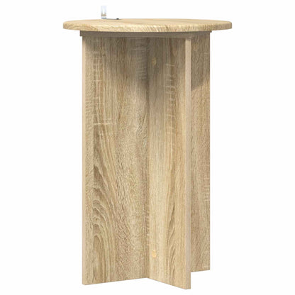 Plant Stand 2 pcs Sonoma Oak Ø40 x 60 cm Engineered Wood