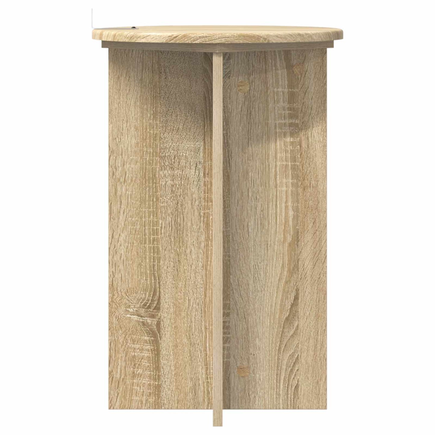 Plant Stand 2 pcs Sonoma Oak Ø40 x 60 cm Engineered Wood