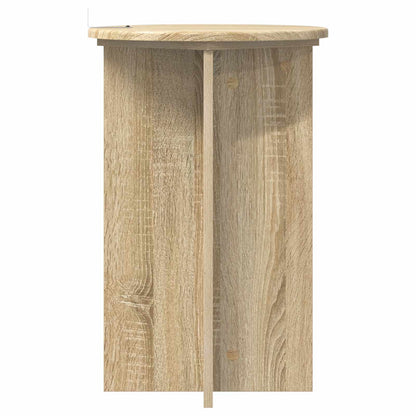 Plant Stand 2 pcs Sonoma Oak Ø40 x 60 cm Engineered Wood