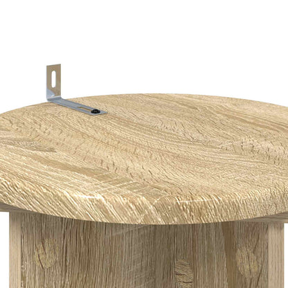 Plant Stand 2 pcs Sonoma Oak 29.5 x 29.5 x 60 cm