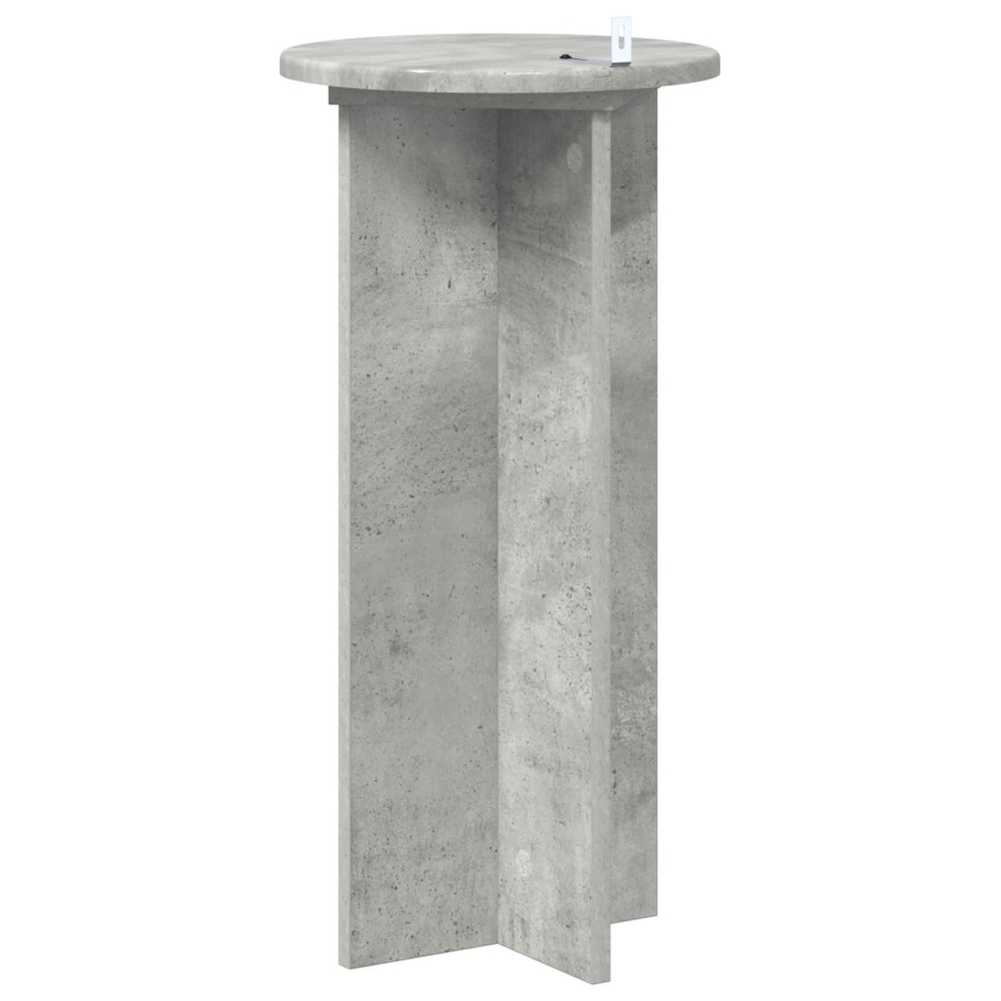 Plant Stand 2 pcs Concrete Grey 29.5 x 29.5 x 60 cm