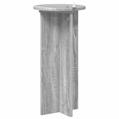 Plant Stand 2 pcs Grey Sonoma 29.5 x 29.5 x 60 cm