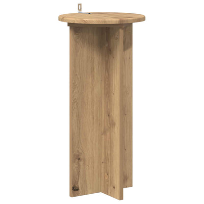 Plant Stand 2 pcs Artisan Oak 29.5 x 29.5 x 60 cm
