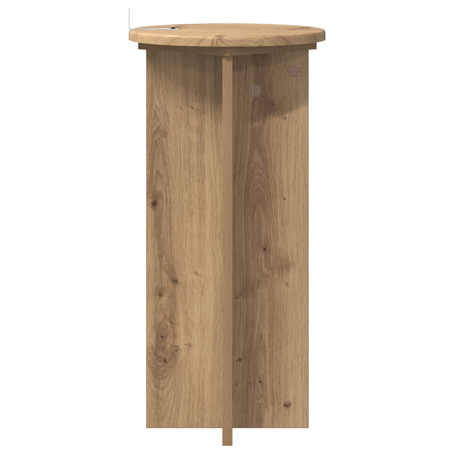 Plant Stand 2 pcs Artisan Oak 29.5 x 29.5 x 60 cm