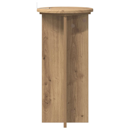Plant Stand 2 pcs Artisan Oak 29.5 x 29.5 x 60 cm