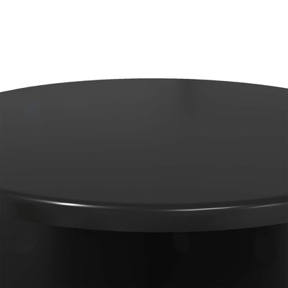 Plant Stand 2 pcs Black 40 x 40 x 40 cm Engineered Wood